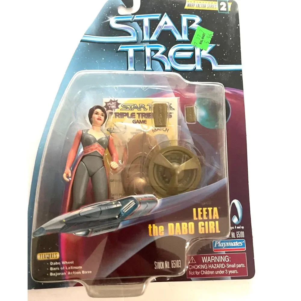 Star Trek Action Figure: Leeta, the Dabo Girl (Warp Factor Series 2, 1997, MIB)